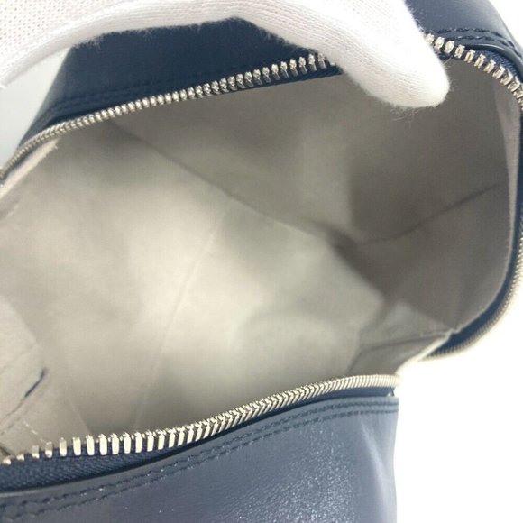 Authentic LOUIS VUITTON M52350 Trompe l'oeil Chain 2WAY Hand Bag Leather Black/B - Picture 15 of 16